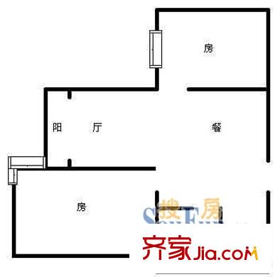 上海 京城大廈 戶型圖