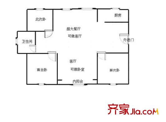 上海 海暉公寓 戶型圖