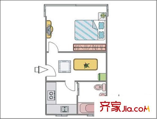 上海 海暉公寓 戶型圖