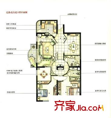 上海 巴洛克宮廷 戶型圖