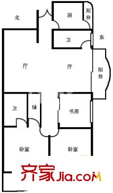上海 巴洛克宮廷 戶型圖