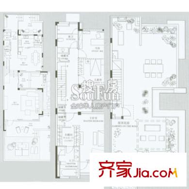 上海 萬科藍山 戶型圖