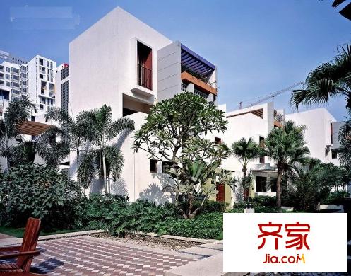 萬科藍山外景圖 