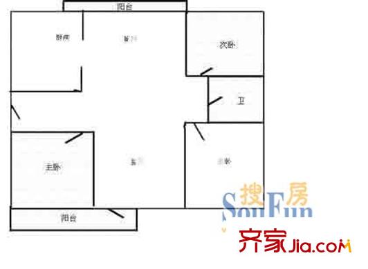 上海 匯騰南苑 戶型圖