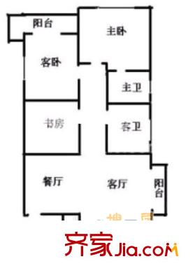 上海 威海苑 户型图