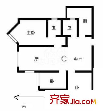 上海 威海苑 户型图