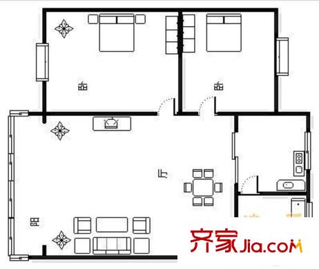 和祥佳園 0室 戶型圖