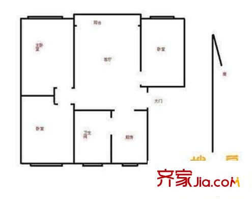 和祥佳園 0室 戶型圖