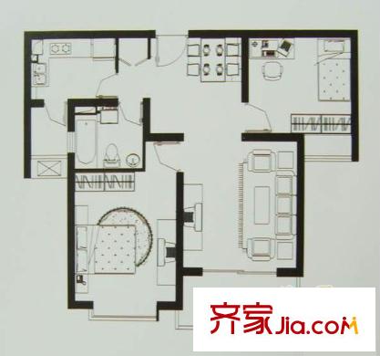 上海 威海苑 户型图