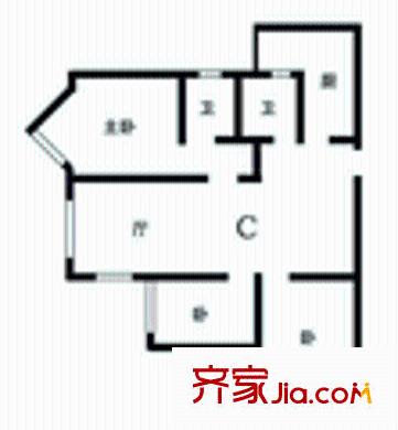 上海 威海苑 户型图