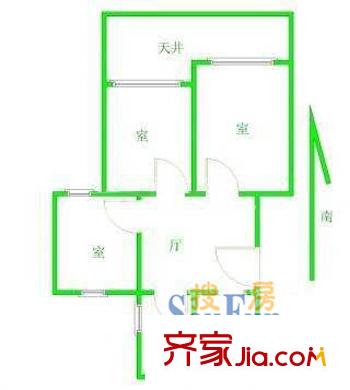 上海 由由五村 戶型圖