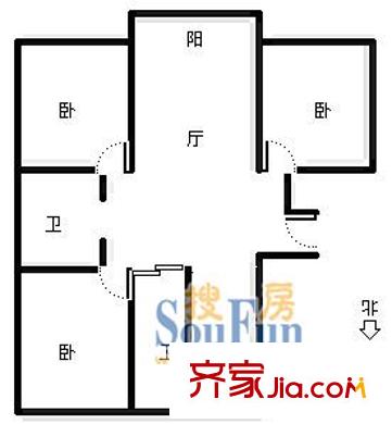 上海 金祥苑 戶型圖