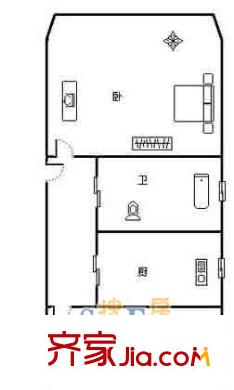 上海 大二小区 户型图