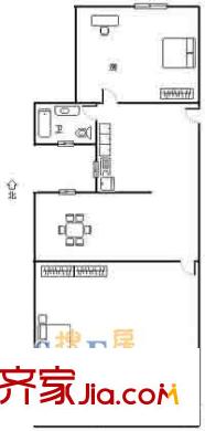 上海 大二小区 户型图