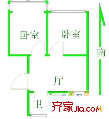 上海 由由五村 戶型圖