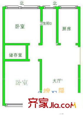 上海 金祥苑 戶型圖
