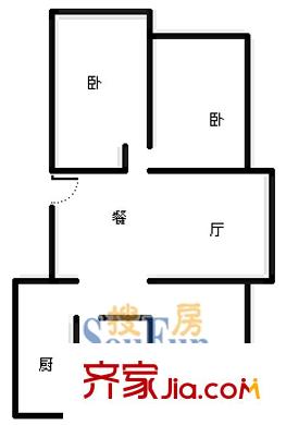 上海 金祥苑 戶型圖