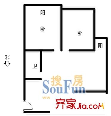 上海 金祥苑 戶型圖