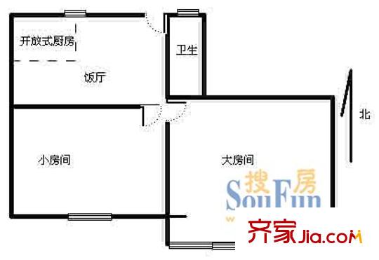 上海 大二小区 户型图