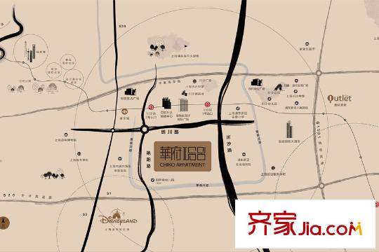 華府188交通圖