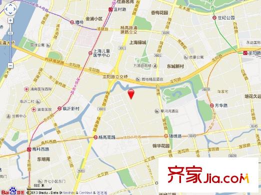 由由新景苑交通圖