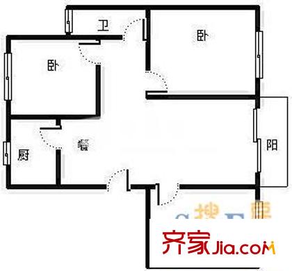 上海 学府花苑 户型图