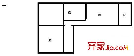 黃浦房產(chǎn) 3室 戶型圖