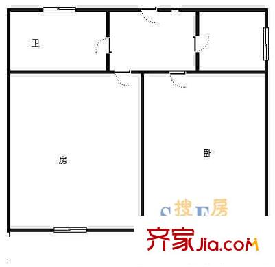 上海 宁定大楼 户型图