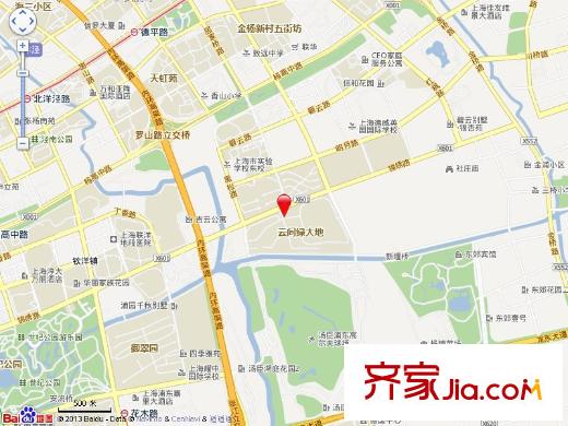 云間綠大地交通圖