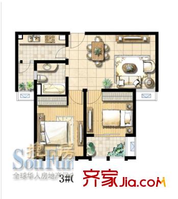 上海 泰业公寓 户型图