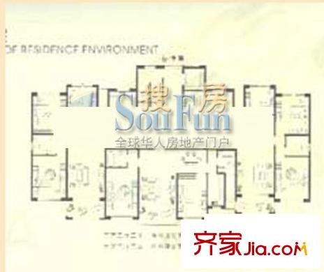 巨洋豪園戶型圖平面層戶型 