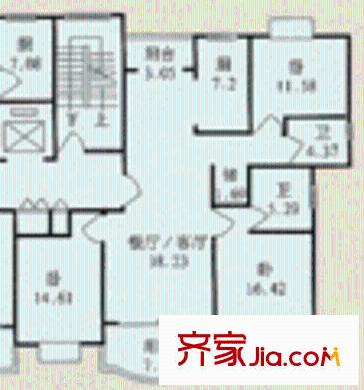 上海 明丰阳光苑 户型图