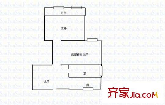 绿地北郊广场 户型图