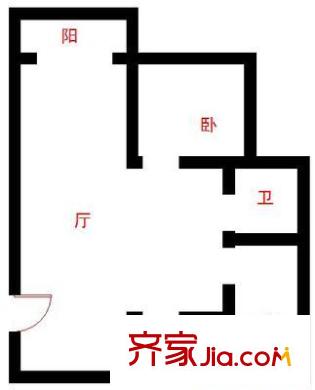 上海 泰业公寓 户型图