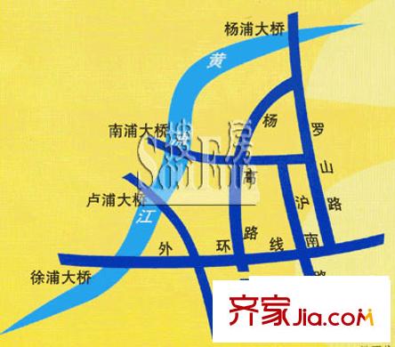 愛法奧朗新莊園交通圖