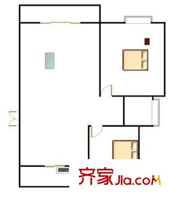 上海 東八公寓 戶型圖