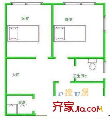 上海 博山小區(qū) 戶型圖