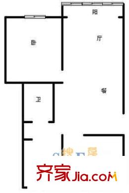上海 志豪公寓 戶型圖