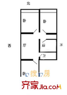 上海 海厦小区 户型图