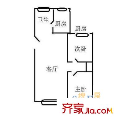 上海 静庐懿德公寓 户型图
