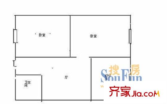 上海 康定大楼 户型图