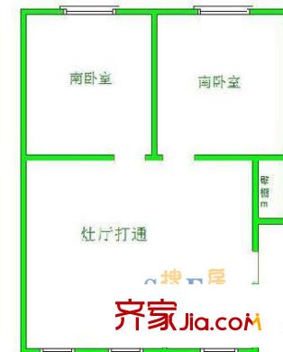 上海 乳山二村 戶型圖