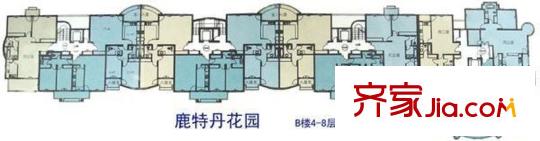 鹿特丹花园 0室 户型图