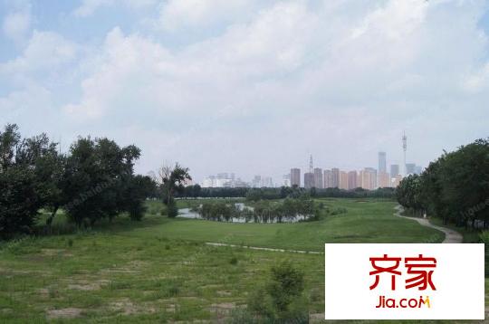 鹿特丹花园外景图