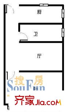 上海 海厦小区 户型图