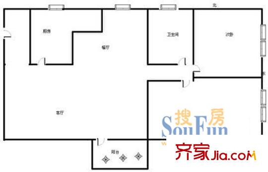 上海 海厦小区 户型图