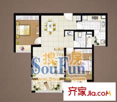 上海 振华公寓 户型图