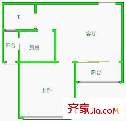 上海 康宁大楼 户型图