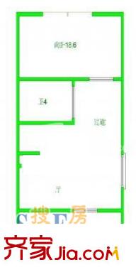 上海 三门二小区 户型图