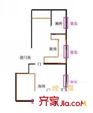 上海 中阳小区 户型图